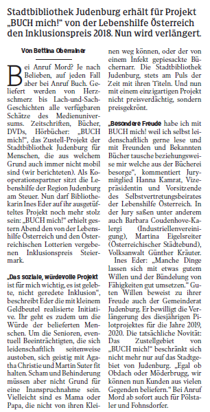 Zeitungsartikel